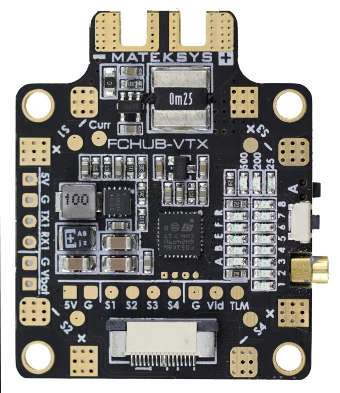 FCHUB-VTX w/5.8G VTX, PDB, BEC5V, Current Sensor