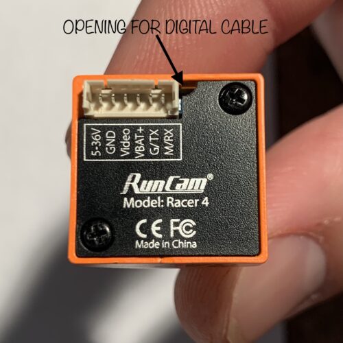 Runcam Racer 4 Digital & Analog FPV Camera (DJI/Caddx Vista Compatible)