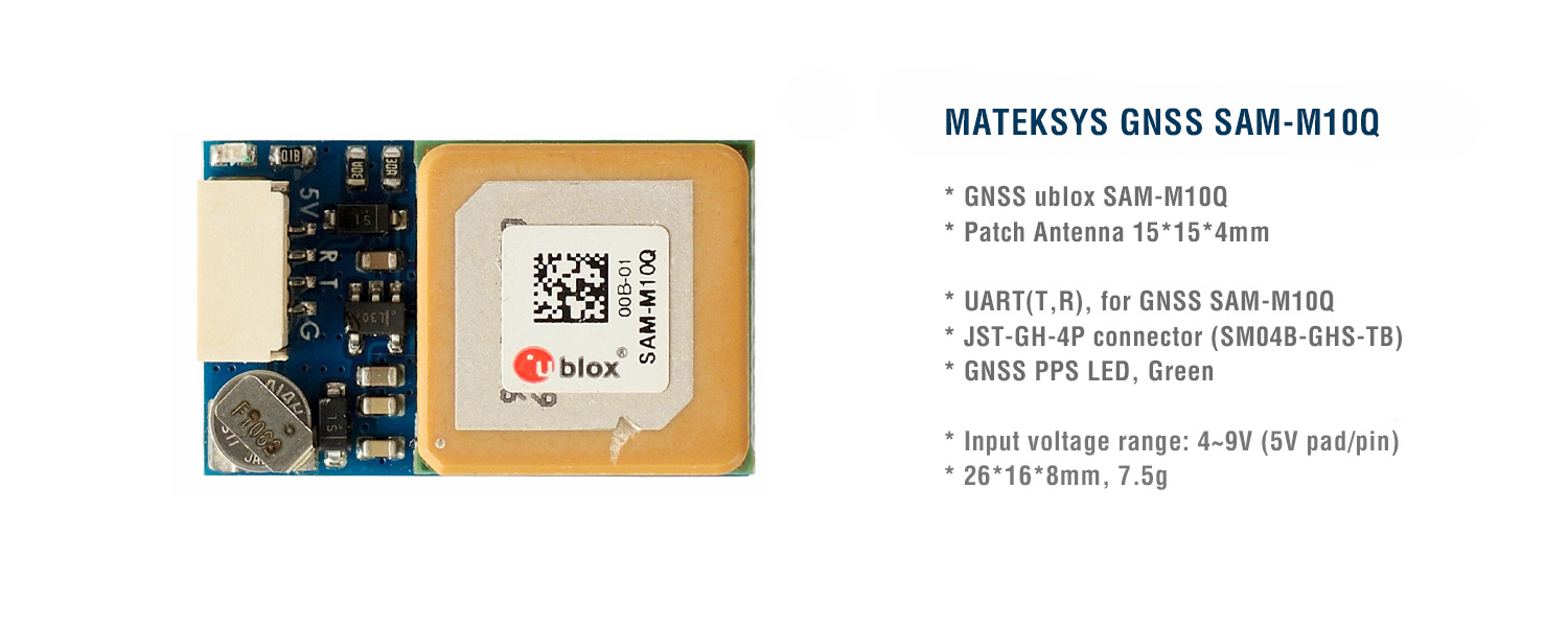 Matek Systems SAM-M10Q GNSS GPS